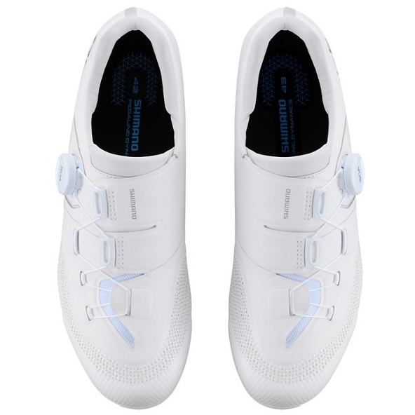 Shimano SH-RC503 Road Bike Shoes Men - Wide - White | BIKE24