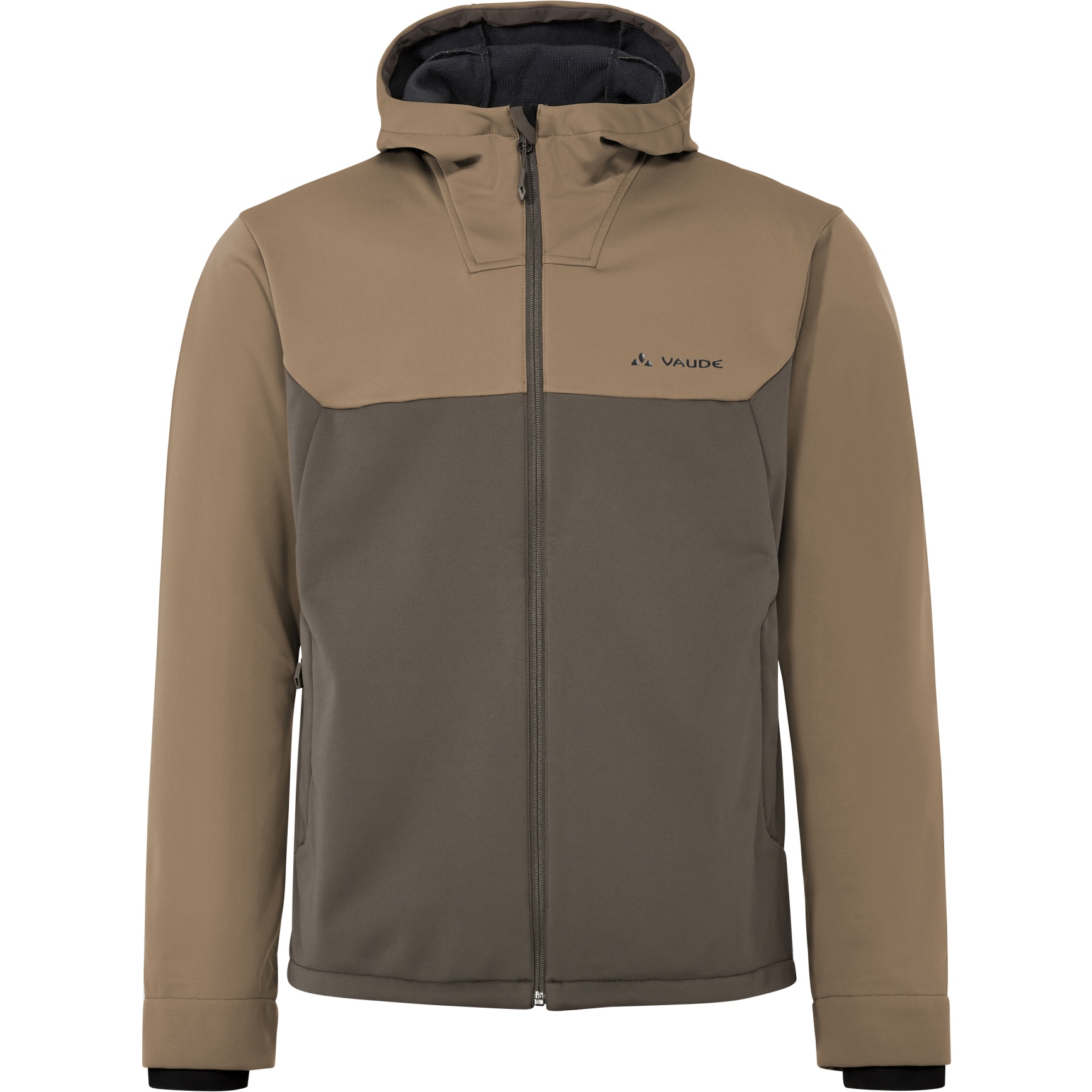 Vaude Qimsa Hooded Softshell Jacket II Men - oat | BIKE24