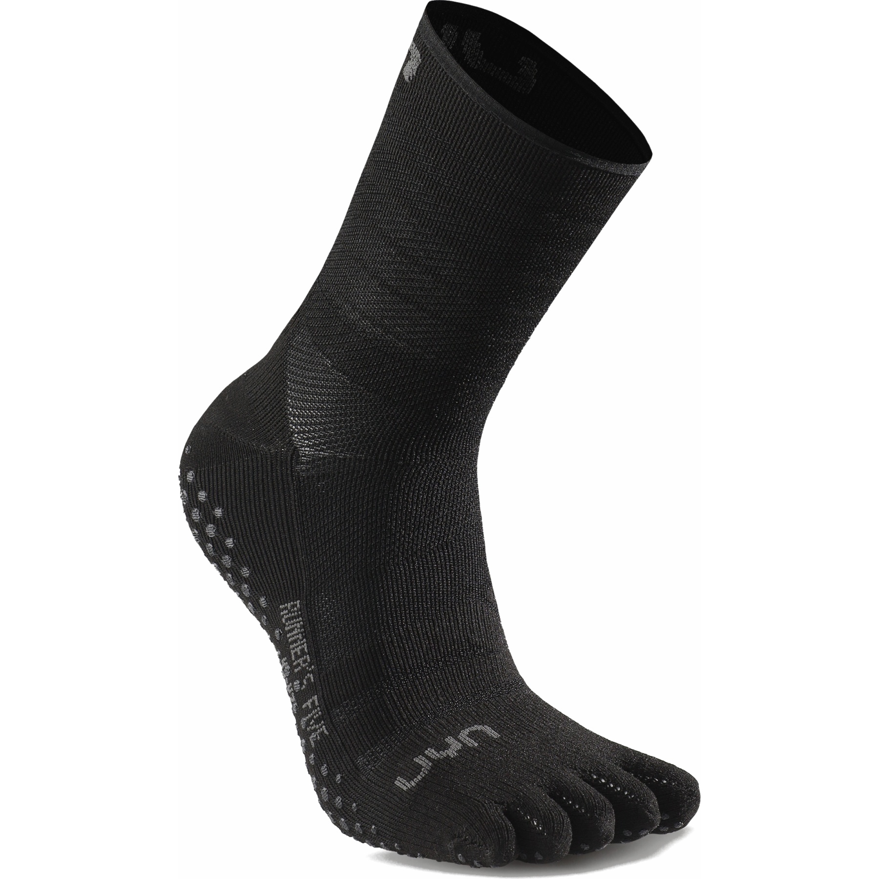 Bild von UYN Runner's Five Grip Socken Unisex - Schwarz