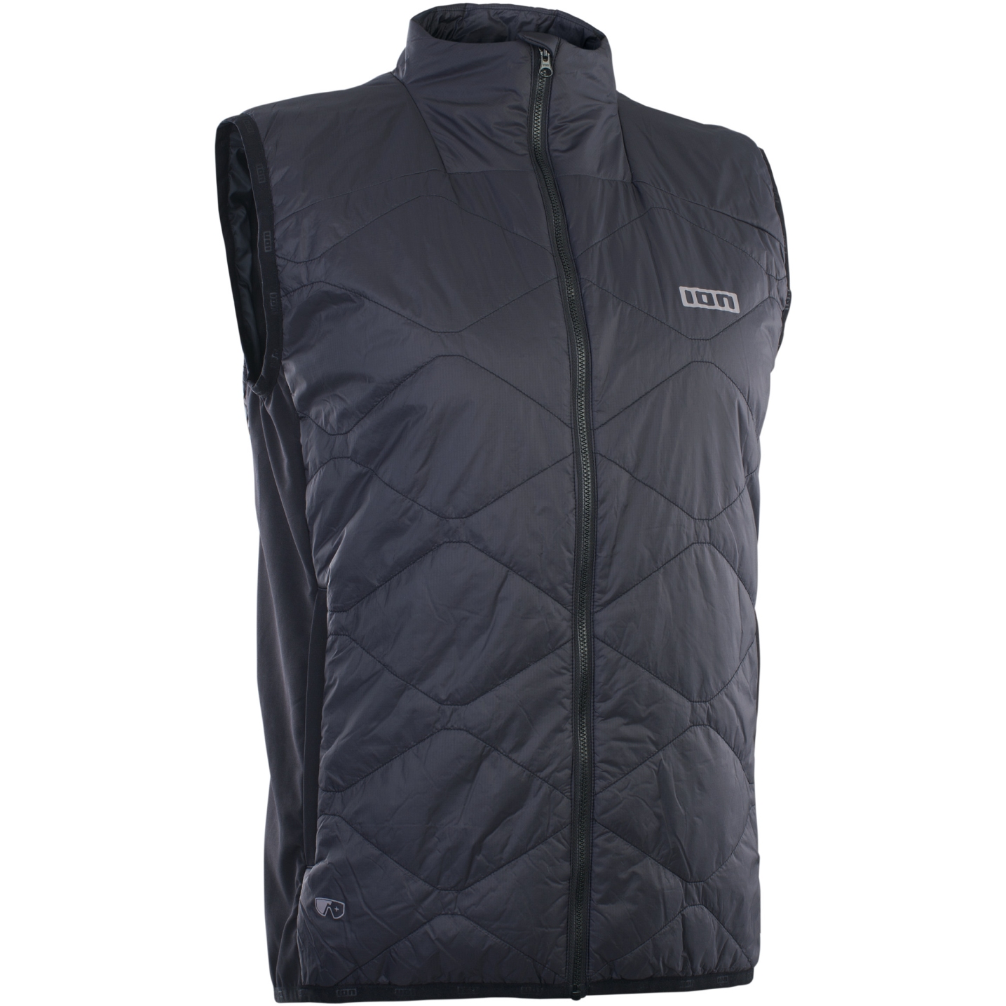 Picture of ION Bike Outerwear Padded Hybrid Vest Shelter - Black