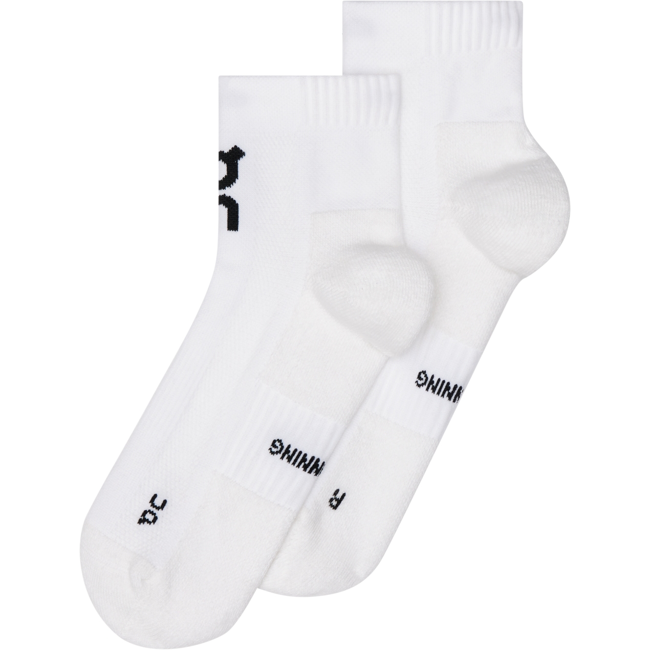 Produktbild von On Core Run Mid Laufsocken - 2 Paar Unisex - Weiß
