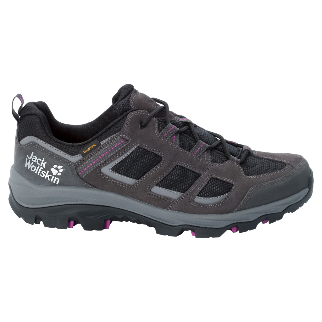 Picture of Jack Wolfskin Vojo 3 Texapore Low Hiking Shoes Women - dark steel/purple