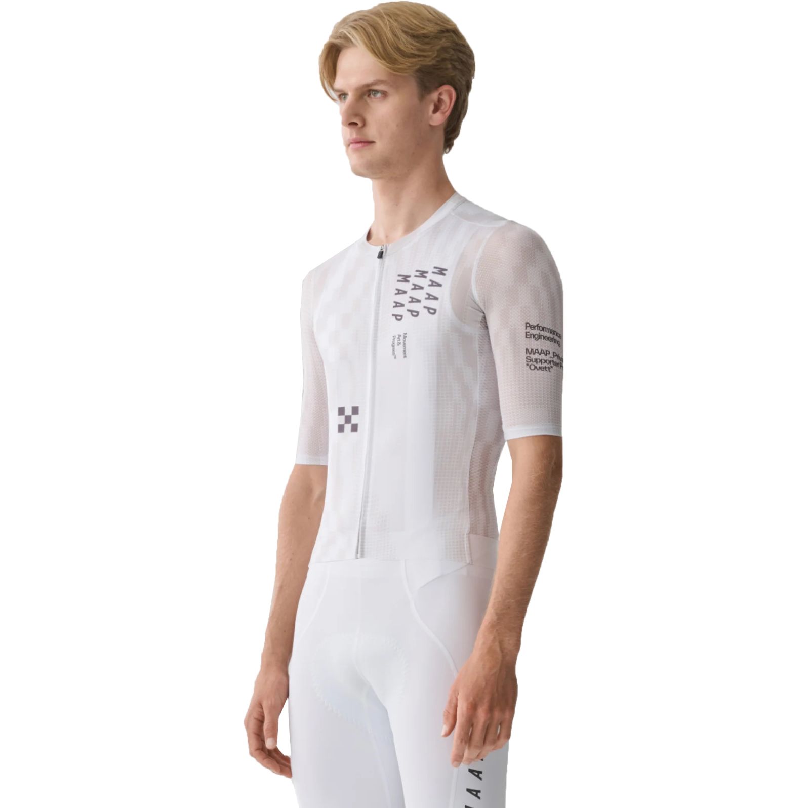 Bild von MAAP Privateer F.O Pro Air 3.0 Freddy Ovett Kurzarmtrikot Herren - weiß