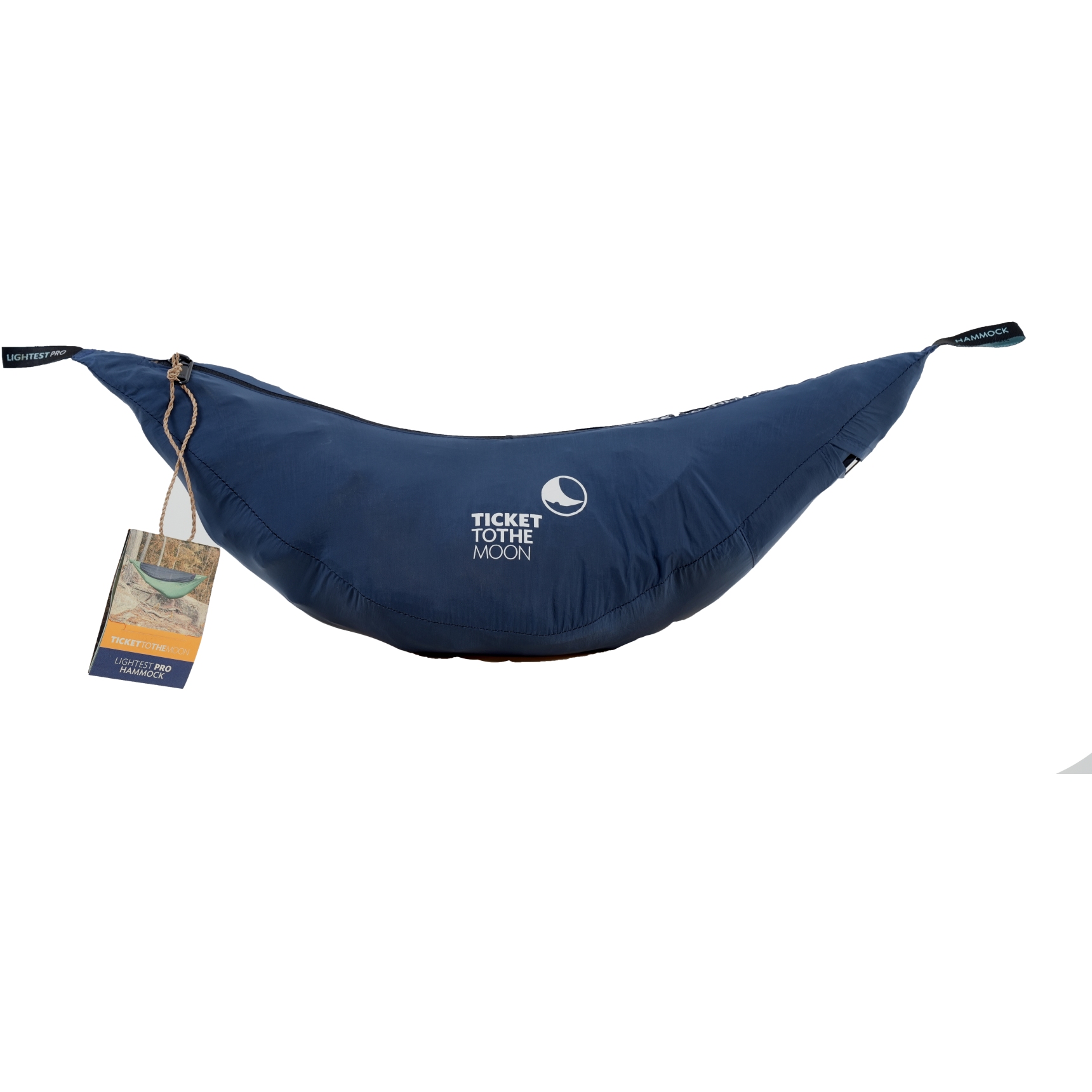 Produktbild von Ticket To The Moon Lightest Pro Hängematte - Navy Blue