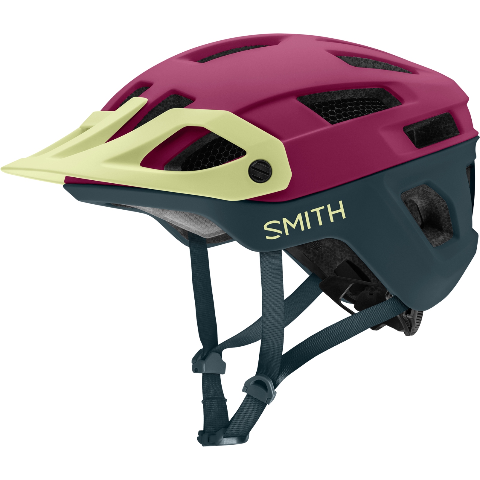 Produktbild von Smith Engage MIPS Helm - Matte Huckleberry / Lichen / Pacific