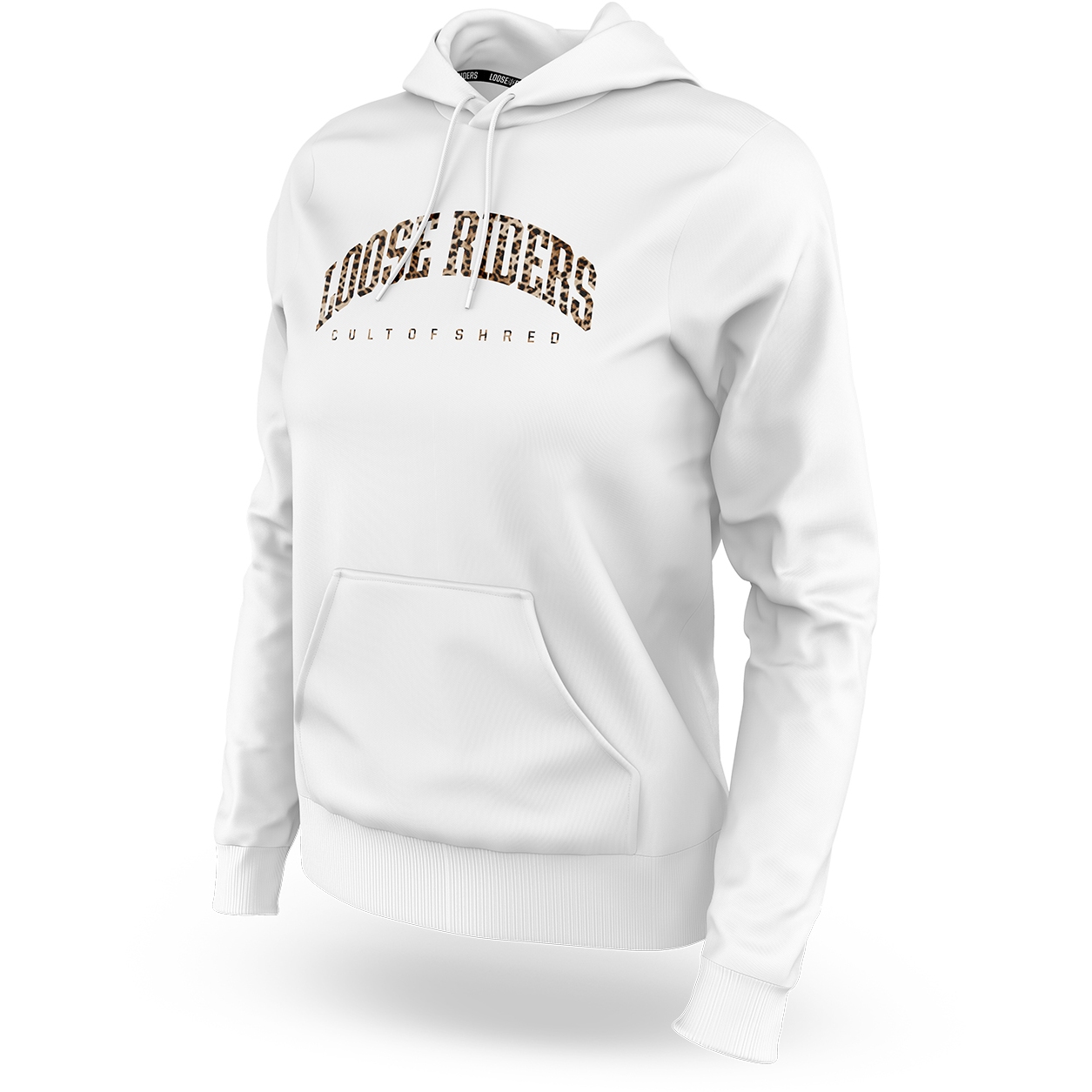 Picture of Loose Riders Classic Lifestyle Womens Hoody Pullover - White