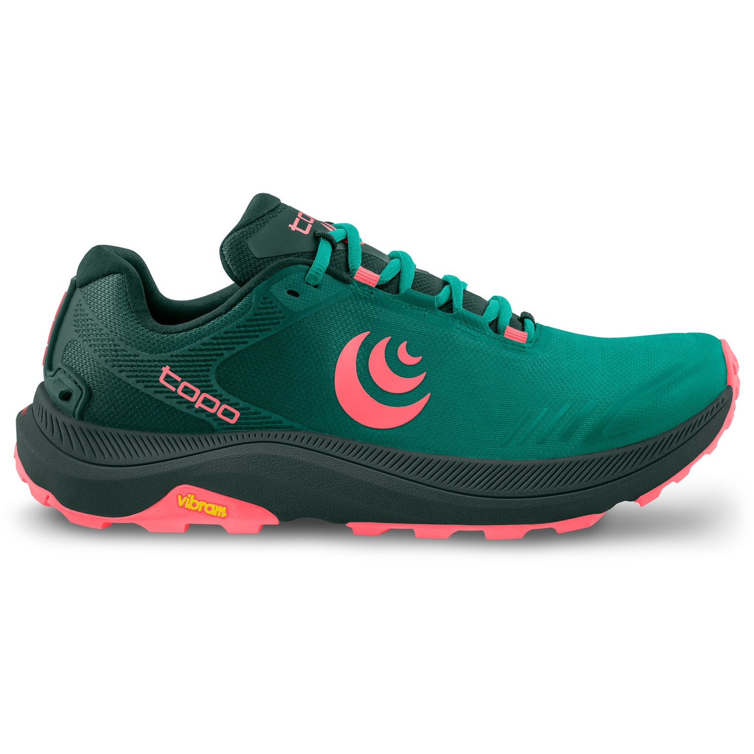 Productfoto van Topo Athletic MT-5 Trail Hardloopschoenen Dames - emerald/pink