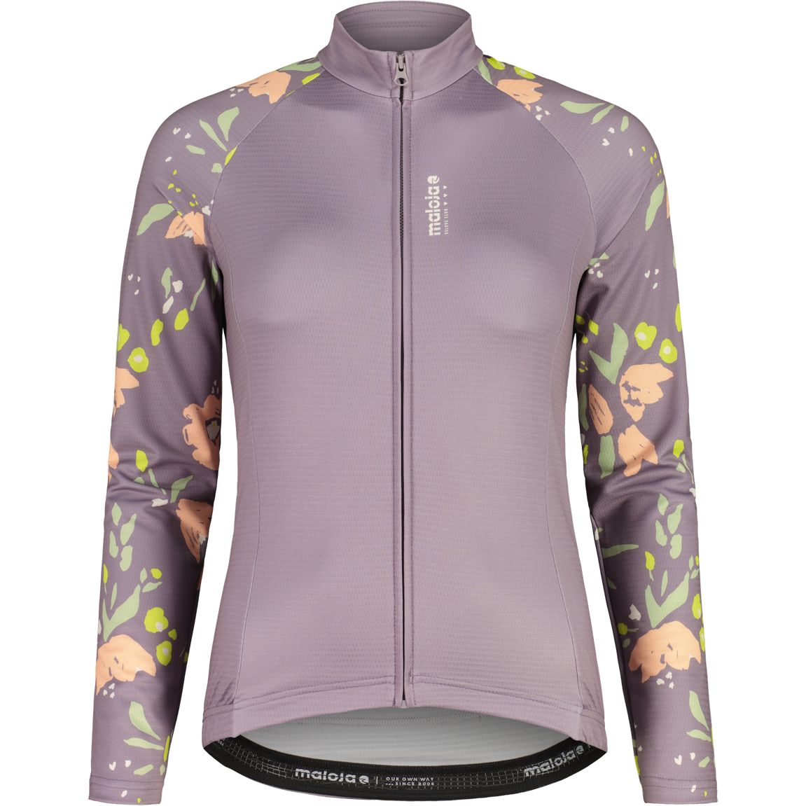 Picture of Maloja VilsaM. 1/1 Cycle Jacket Women - smoky purple 8960