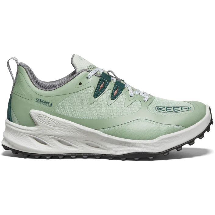 KEEN Zionic Waterproof Hiking Shoes Women Desert Sage/Ember Glow