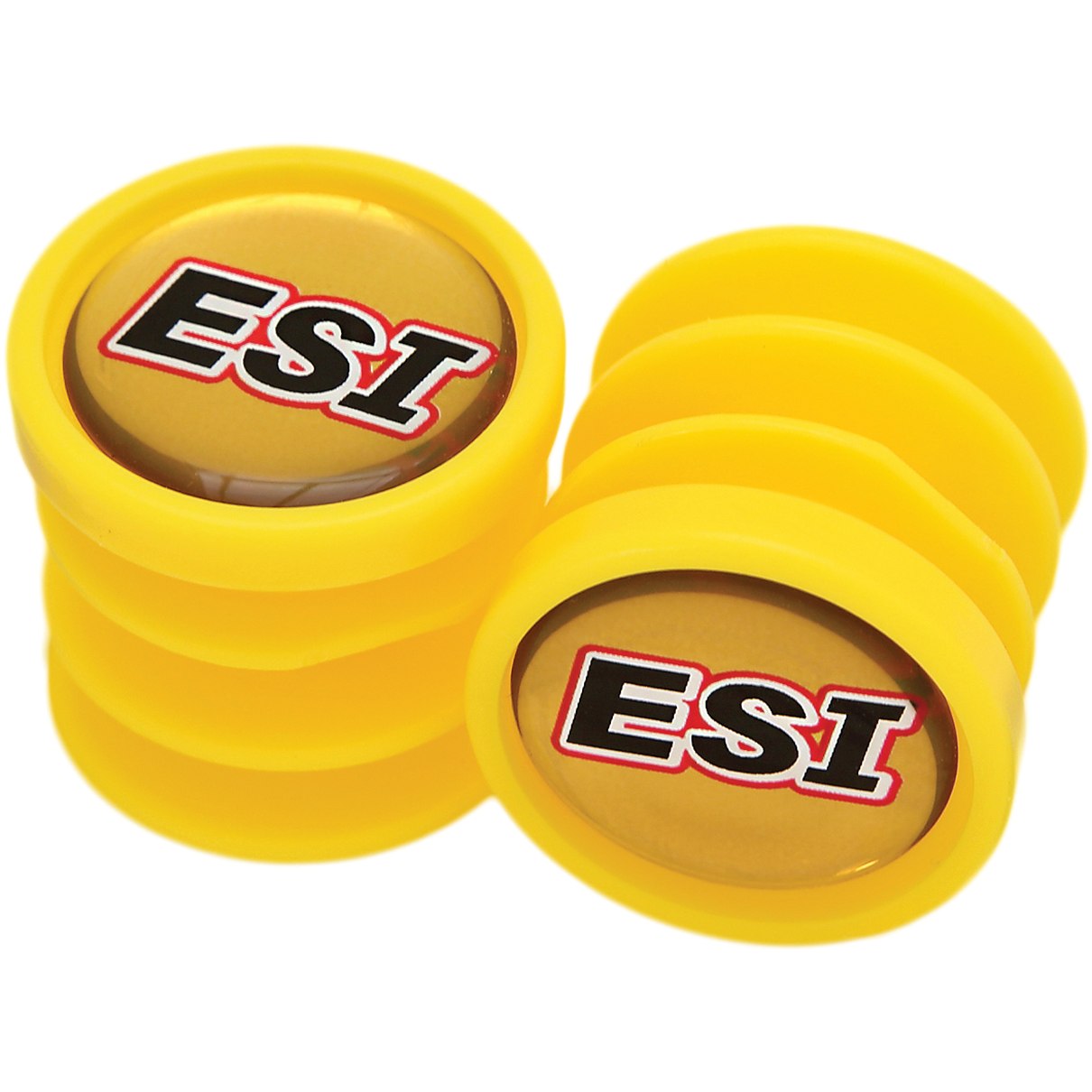Image of ESI Grips Bar Plugs - Yellow