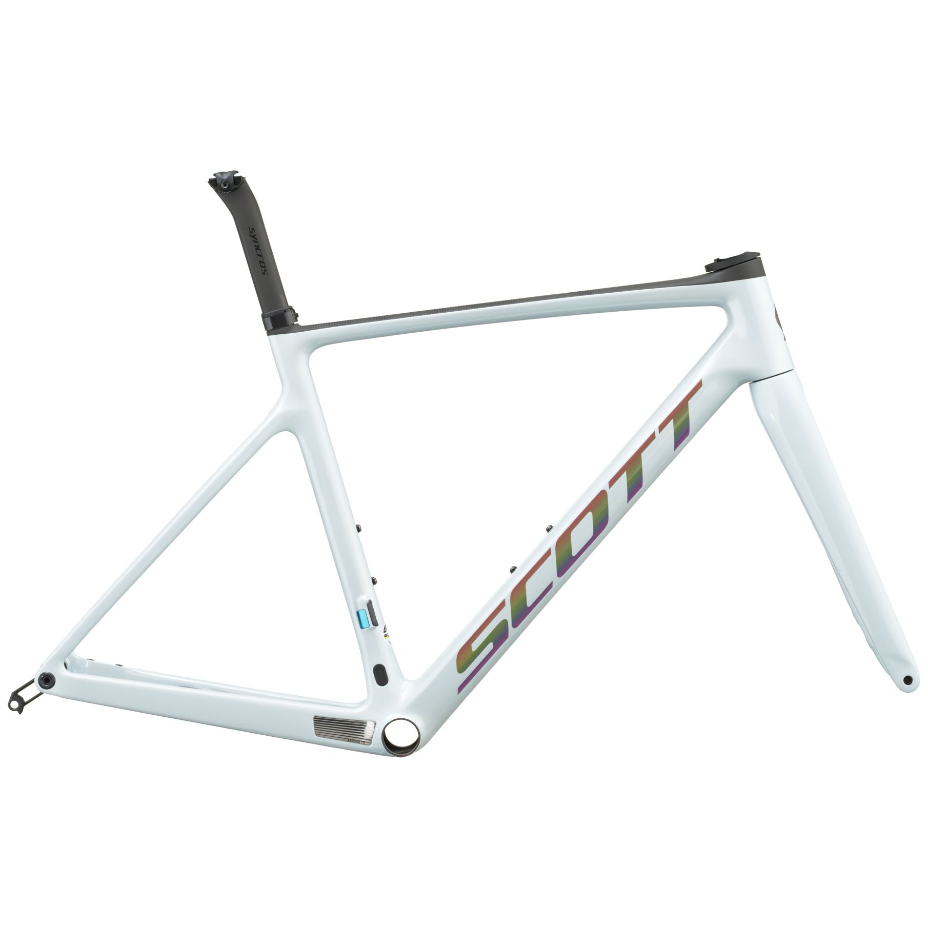 SCOTT ADDICT RC PRO HMX - Carbon Frame-Set - 2023 - cumulus white