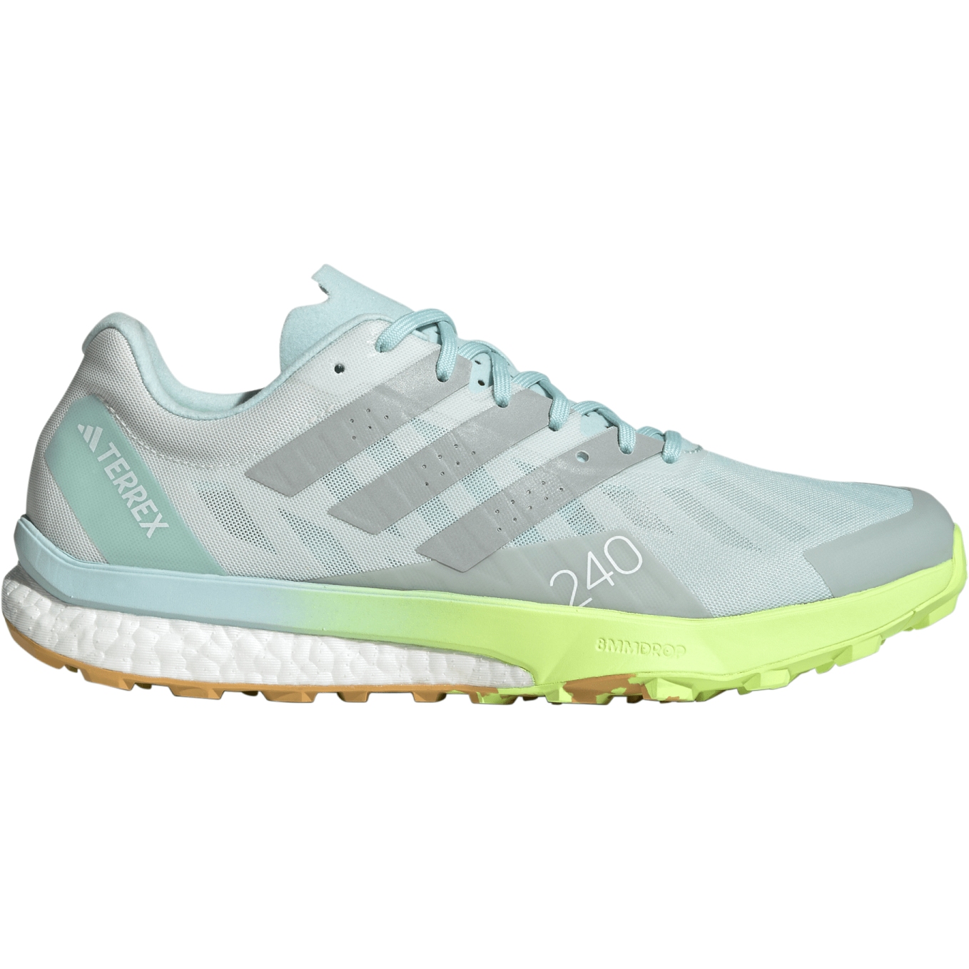 Picture of adidas Men&#039;s TERREX Speed Ultra Trail Running Shoes - seflaq/wonder silver/lucid lemon IF5001