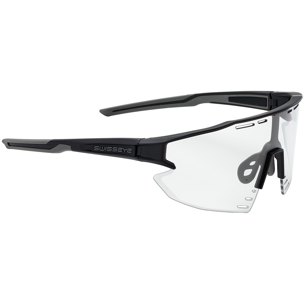 Produktbild von Swiss Eye Arrow 1 Brille - Black Matt/Dark Grey - Photochromic Clear-Smoke 14685