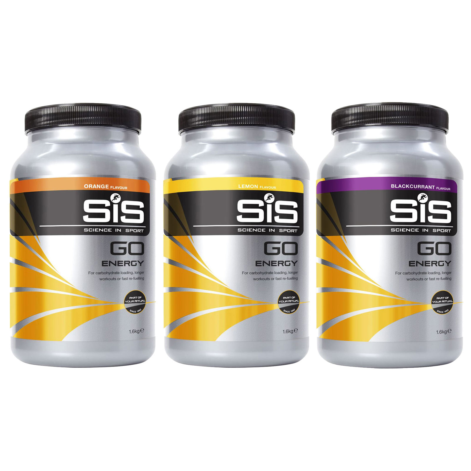 Produktbild von SiS GO Energy Powder - Kohlenhydrat-Getränkepulver - 1600g