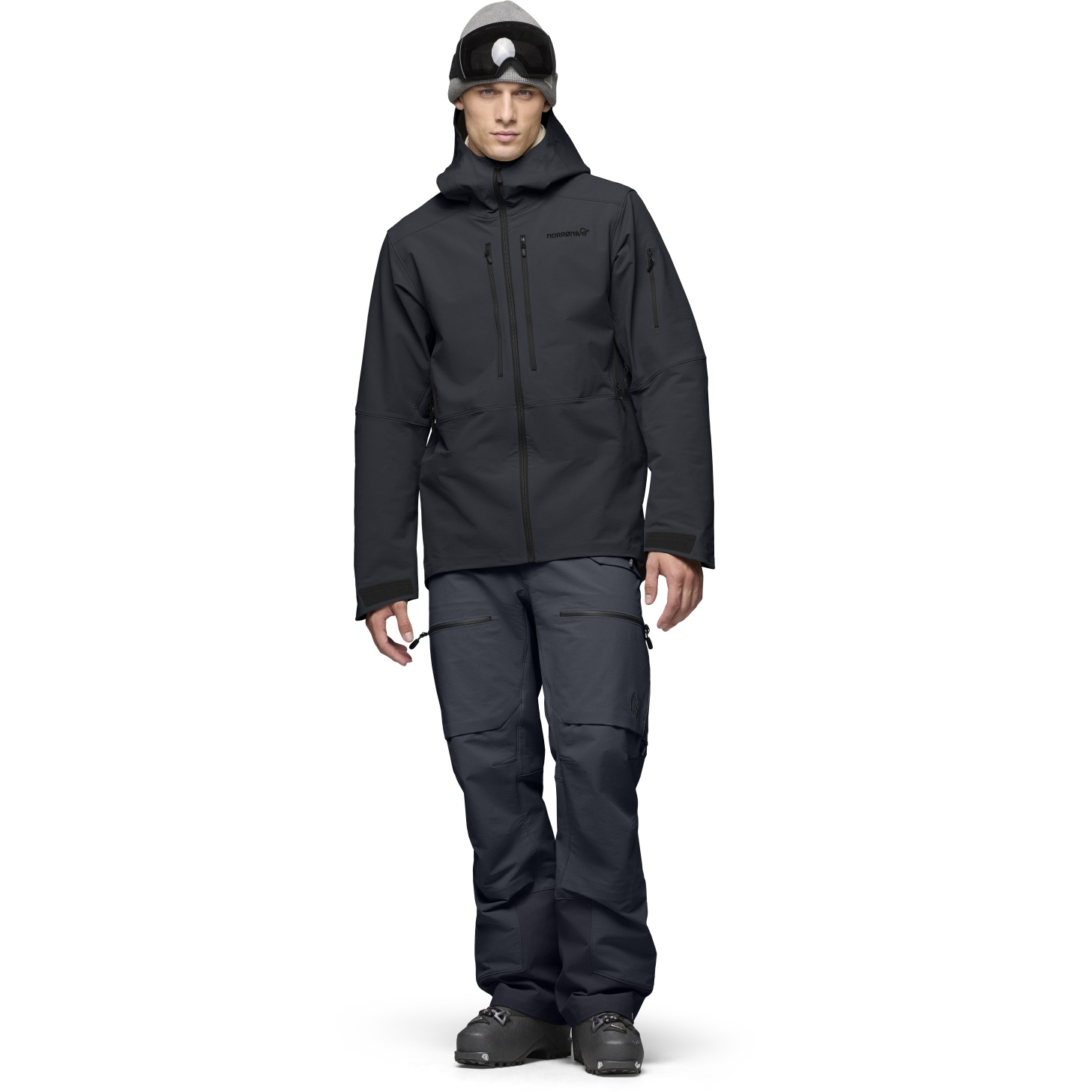 Norrona lofoten flex1 Jacket Men - Caviar Black | BIKE24