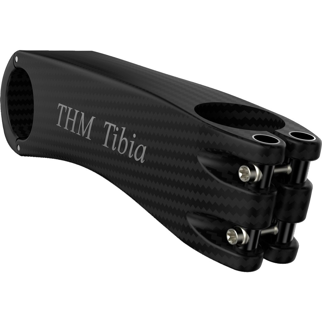 Picture of THM Tibia 31.8 Carbon Stem - 3K / Natural Carbon