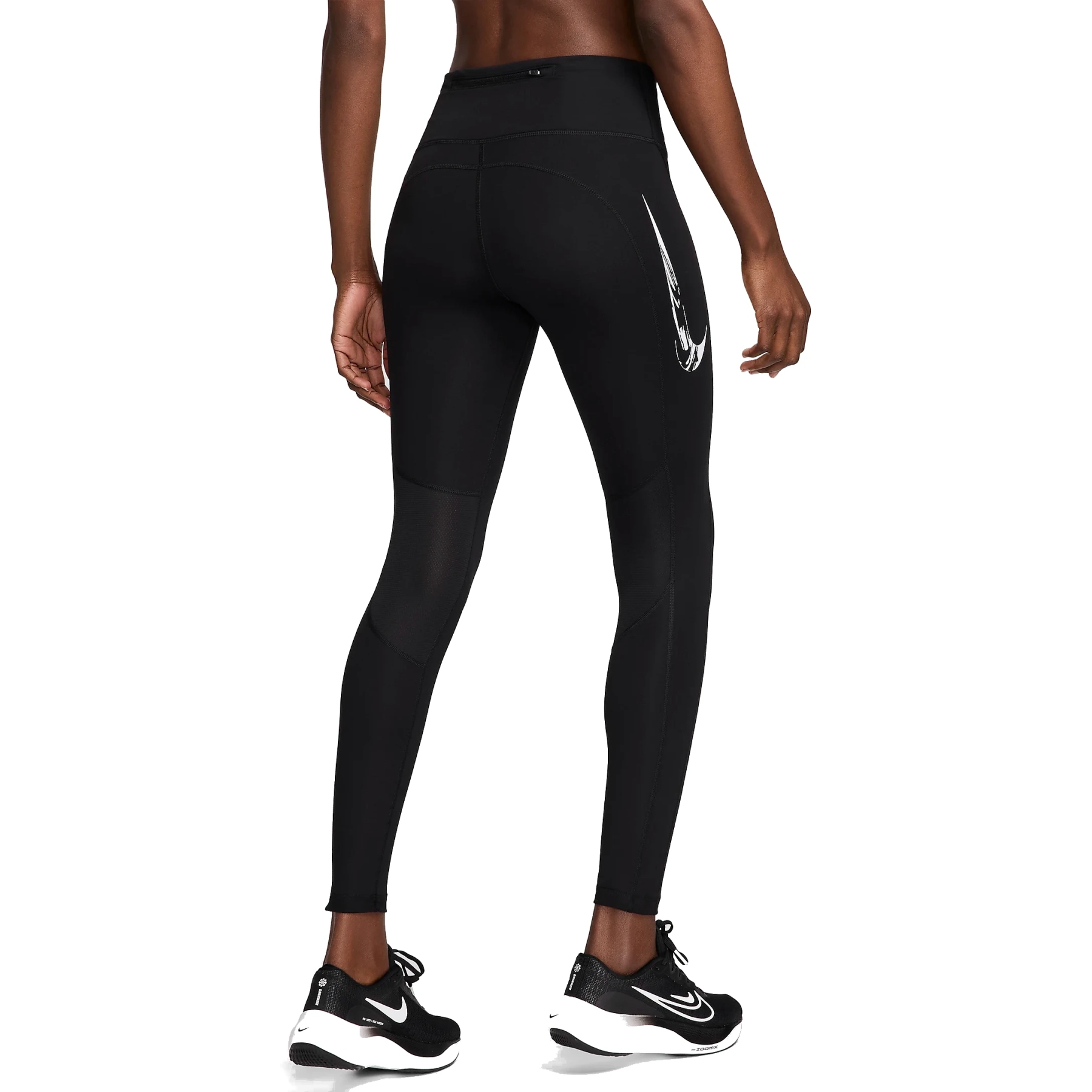 Nike Fast Swoosh 7 8 Running Tights Women black white FV6682 010 BIKE24