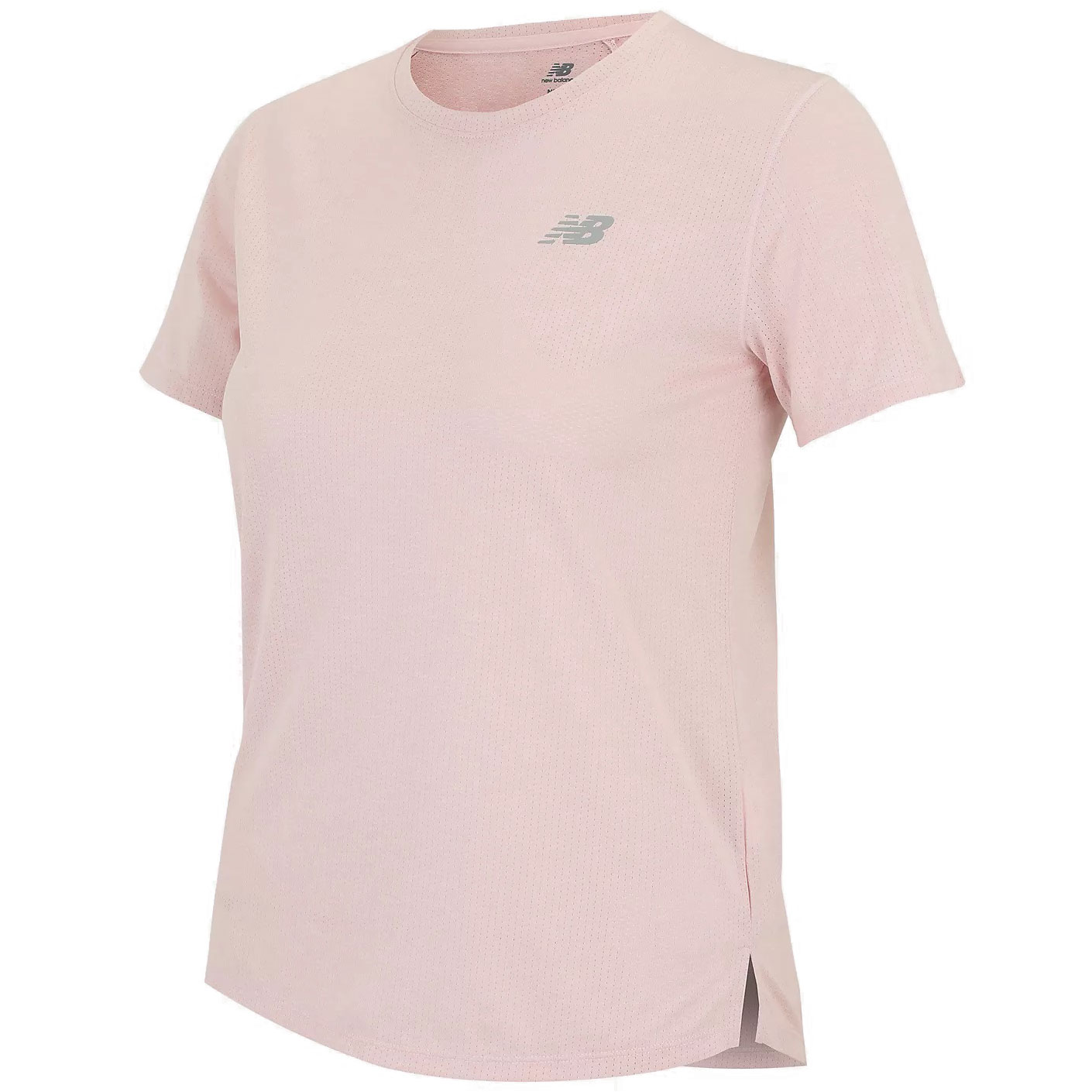 New Balance Athletics T-Shirt Women - Rose Sugar Heather