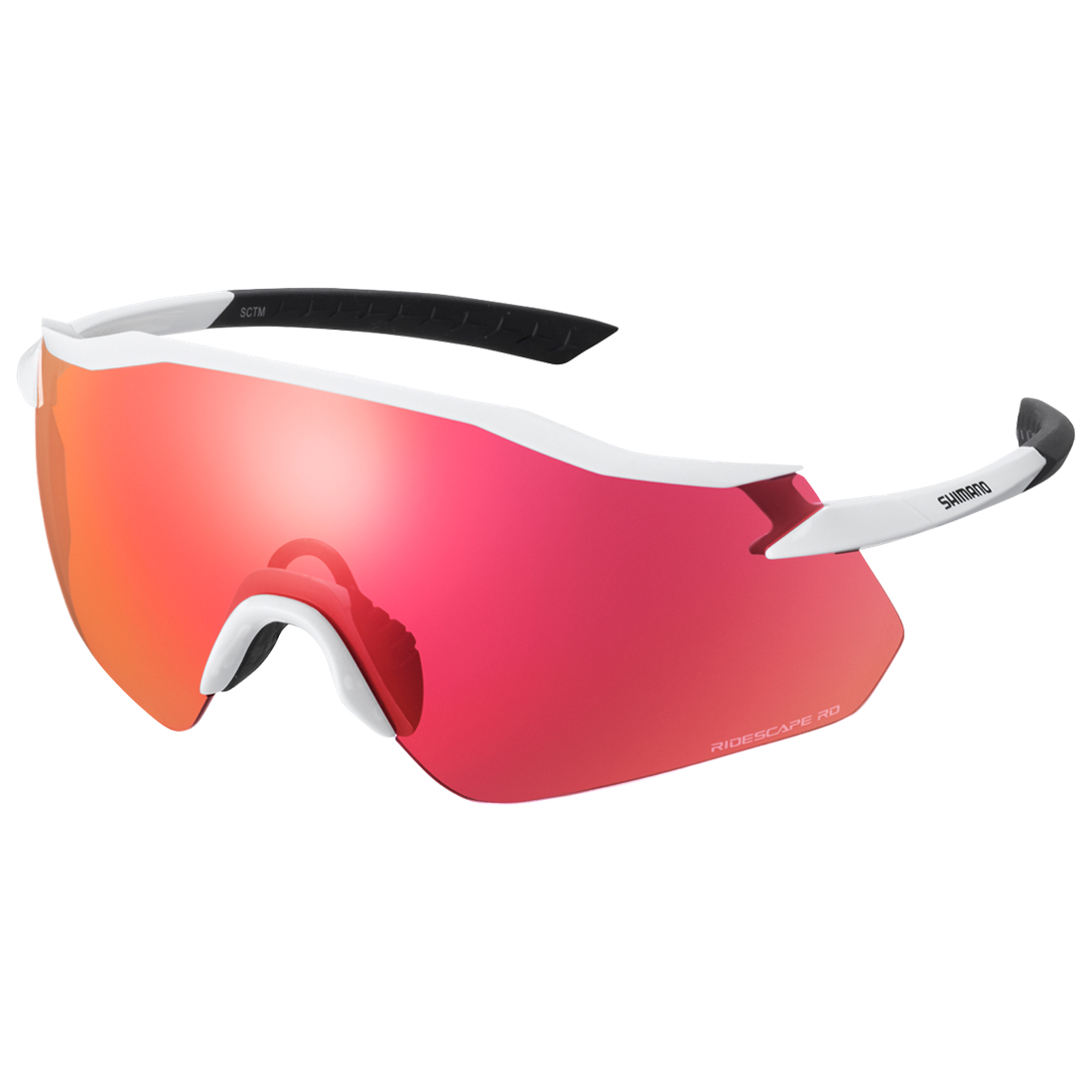 Produktbild von Shimano Equinox Brille - metallic white - ridescape rd / clear