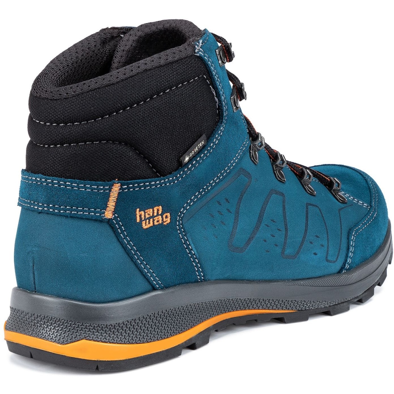 Hanwag Torsby GTX Shoes - Seablue/Orange