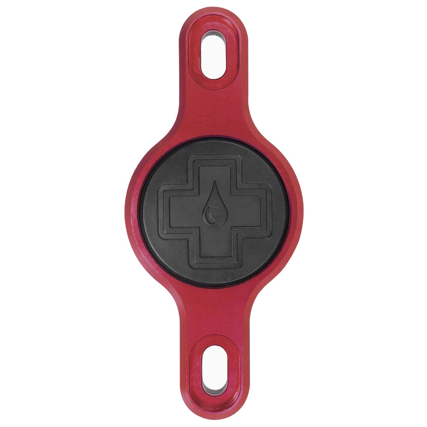 Produktbild von Muc-Off Secure Tag Holder 2.0 - Halterung für AirTag - rot