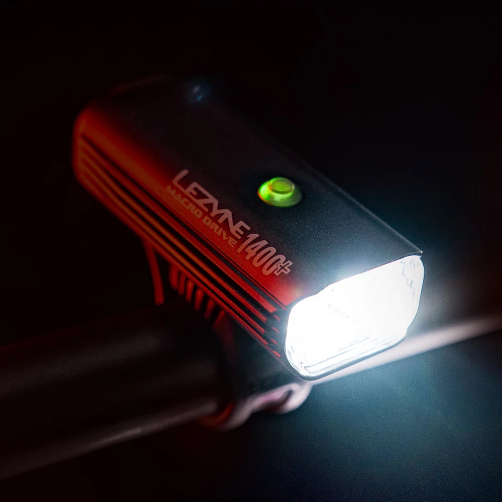 Lezyne Macro Drive 1400+ Front Light - w/o StVZO - satin black