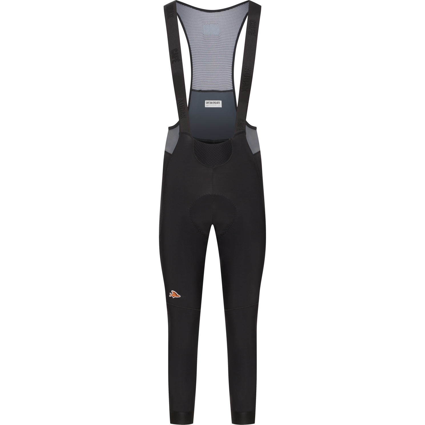 Мужские колготки Café du Cycliste Rosie с нагрудником - черный