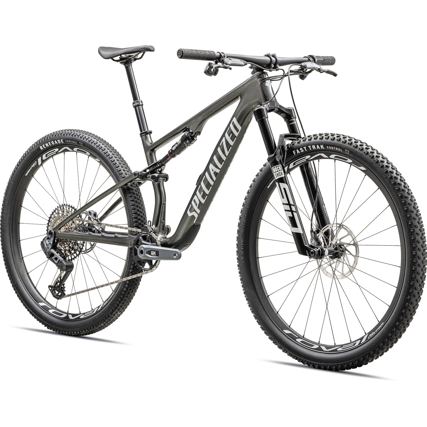 Specialized EPIC 8 EXPERT 29 Carbon Mountainbike 2024 gloss carbon black pearl white