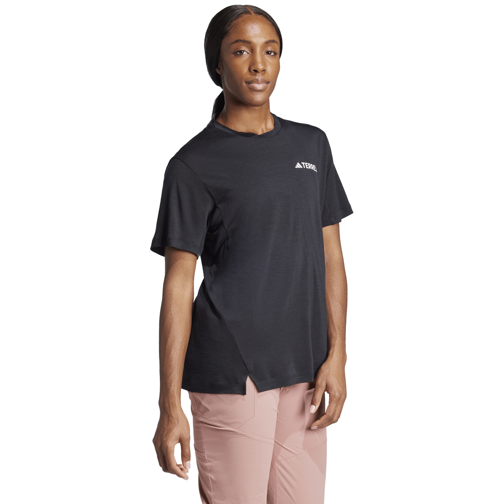 adidas TERREX Xperior Merino T-Shirt Women - black JE0348 | BIKE24