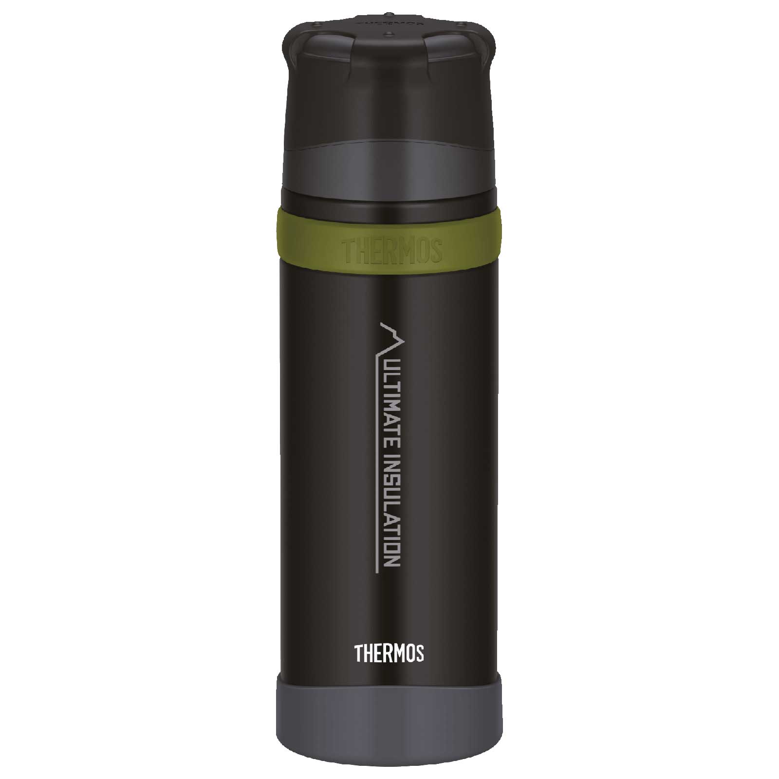 Productfoto van THERMOS® Mountain Beverage Bottle 0.75L - charcoal black mat