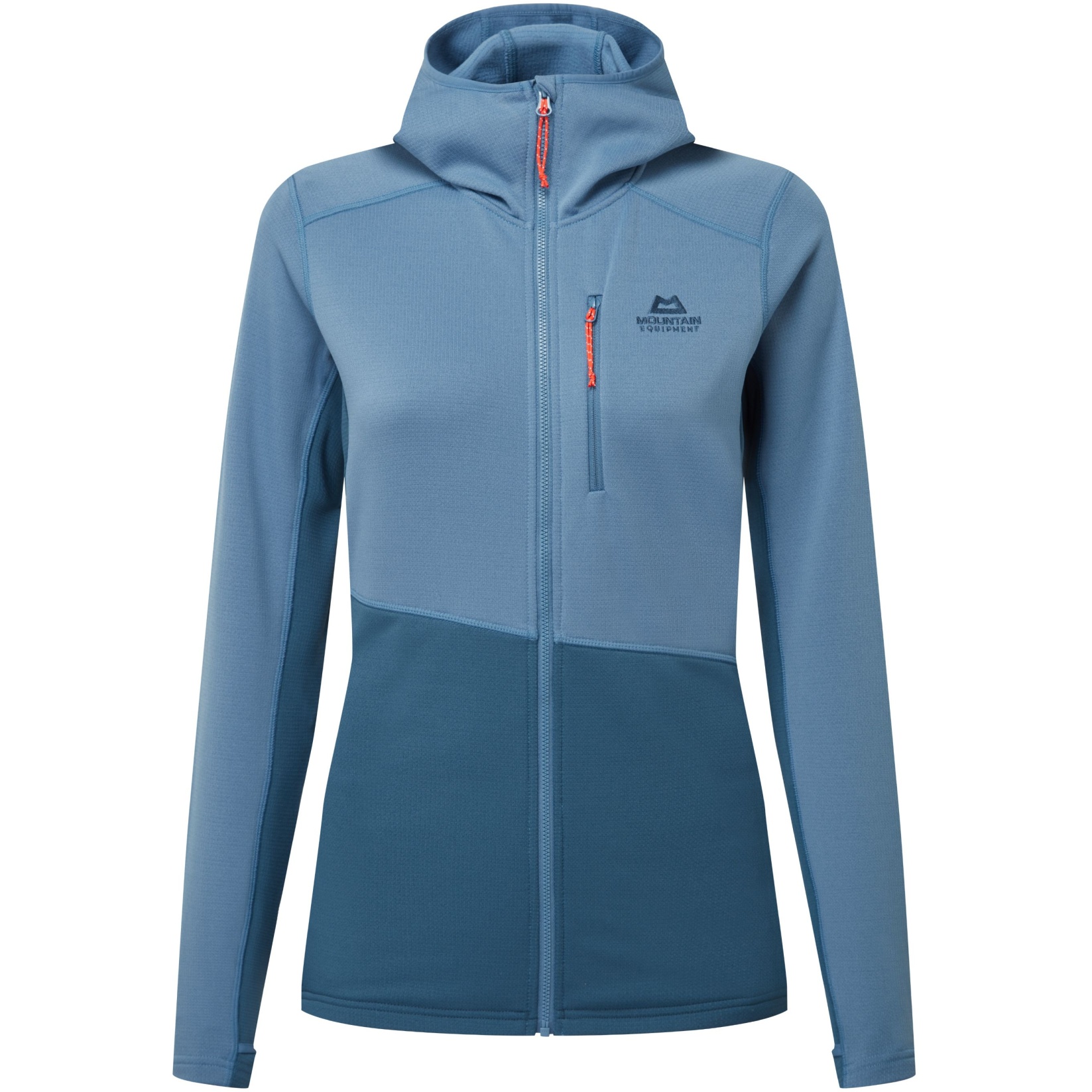 Picture of Mountain Equipment Durian Hooded Jacket Women ME-006929 - stellar/majolica