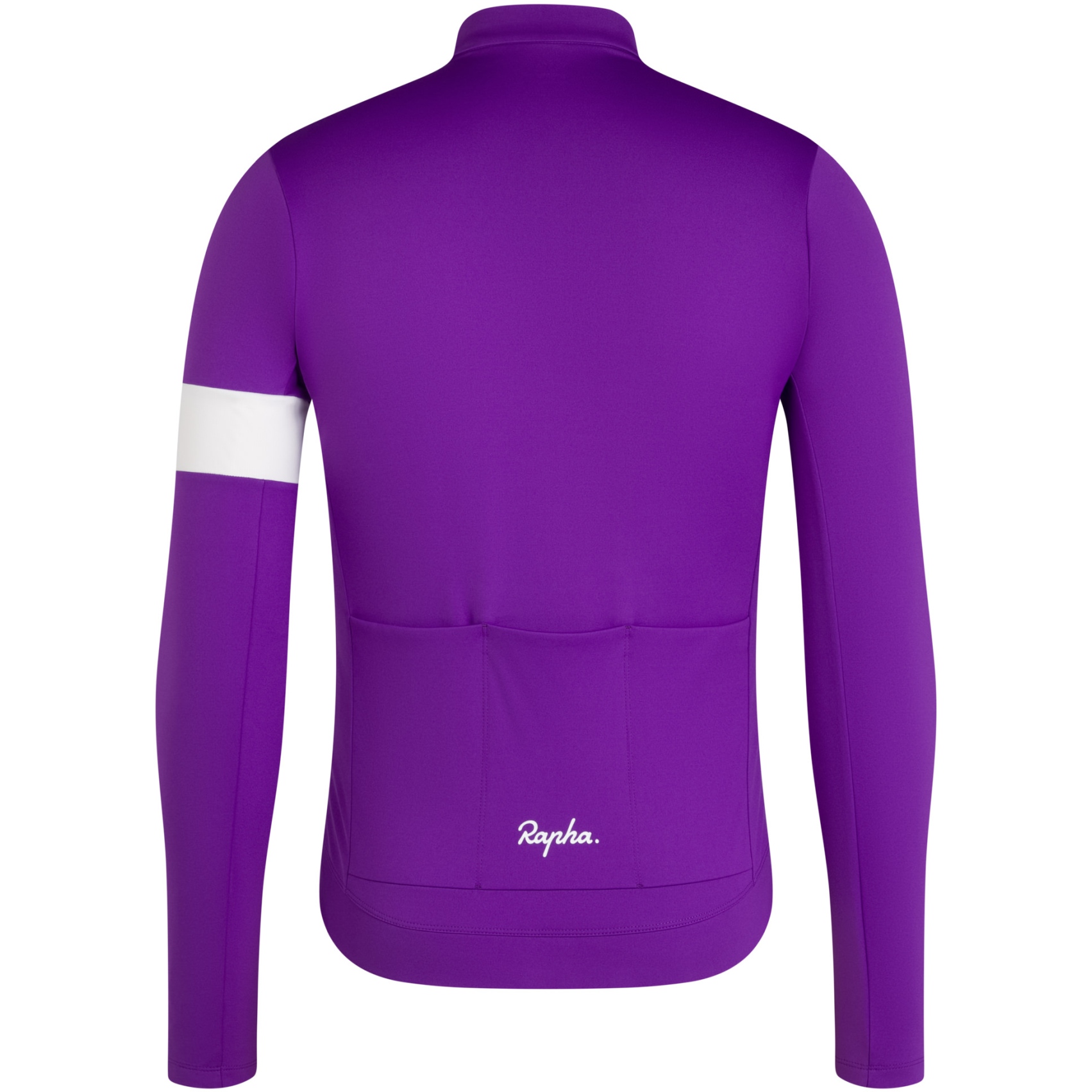 Rapha Core Thermal Long Sleeve Jersey Men - ultraviolet/white | BIKE24