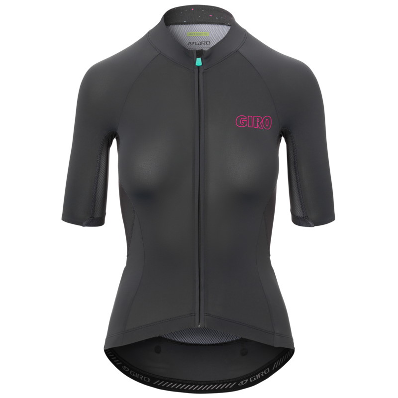 Productfoto van Giro Chrono Elite Fietsshirt Dames - charcoal mica