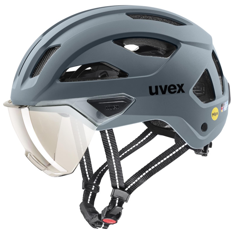 Produktbild von Uvex stride visor MIPS Helmet - anthrazit matt