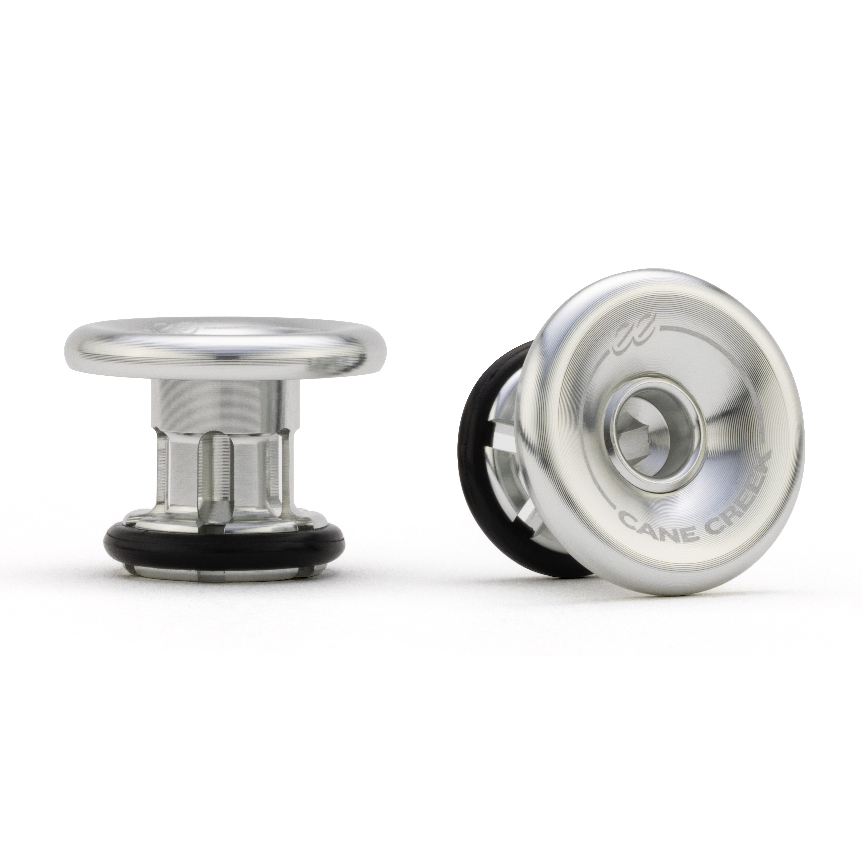 Picture of Cane Creek eeBarKeep Bar End Plugs - silver
