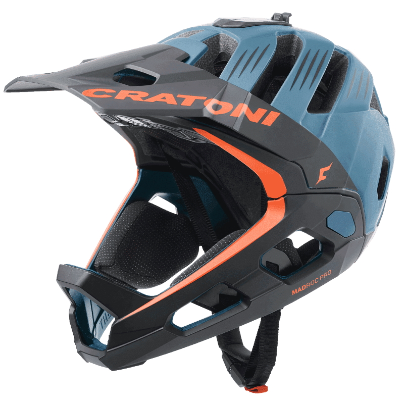 Picture of CRATONI Madroc Pro Fullface Helmet - petrol matt