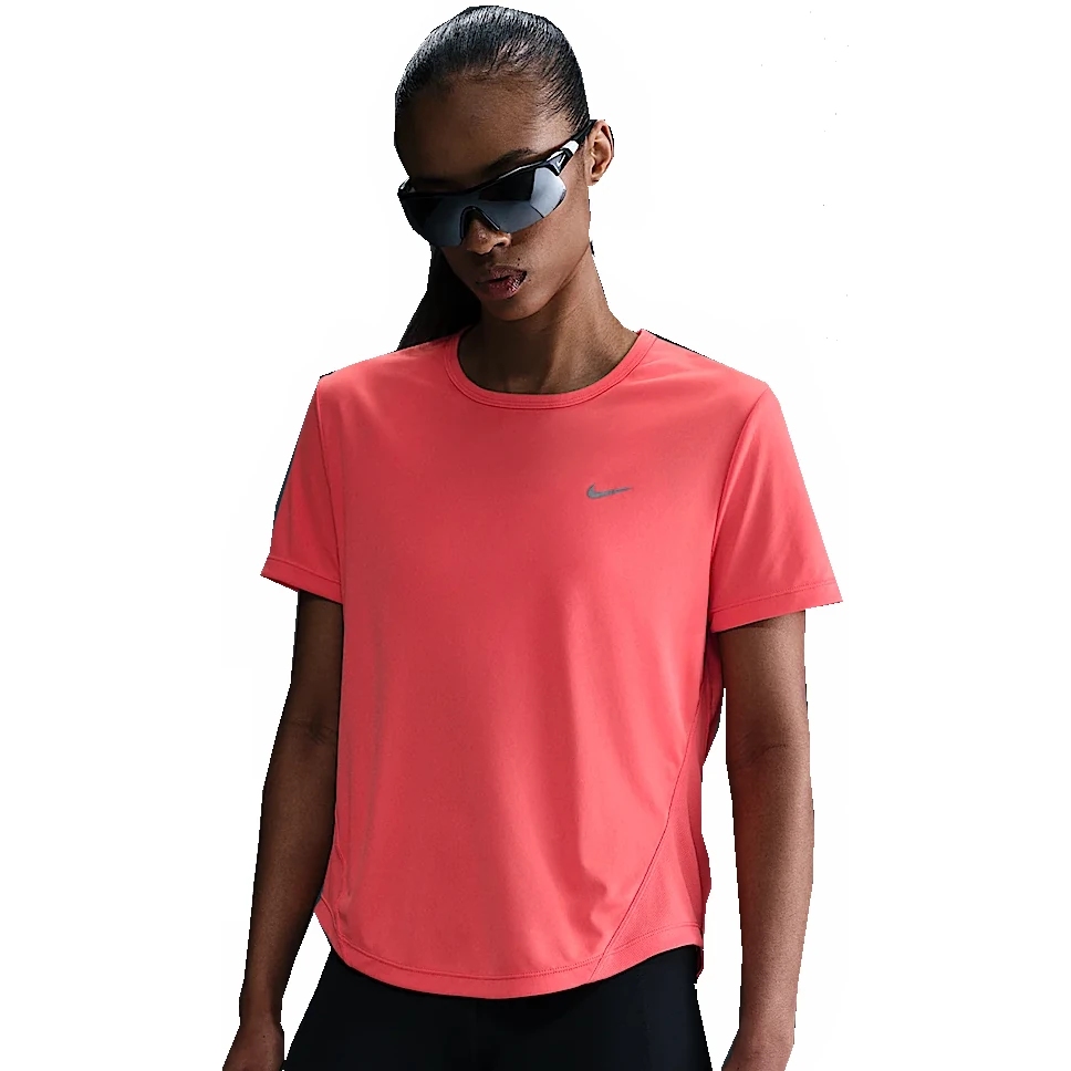 Produktbild von Nike Tempo Dri-FIT Kurzarmshirt Damen - magic ember/reflective silver HQ0648-814