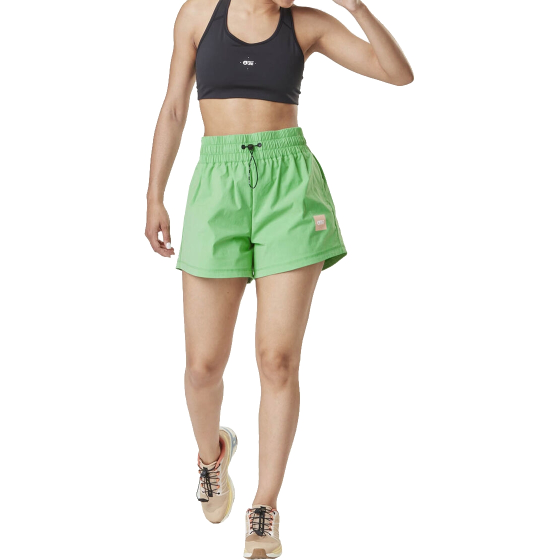 Picture of Picture Oslon Women&#039;s Tech Shorts - Absinthe Green