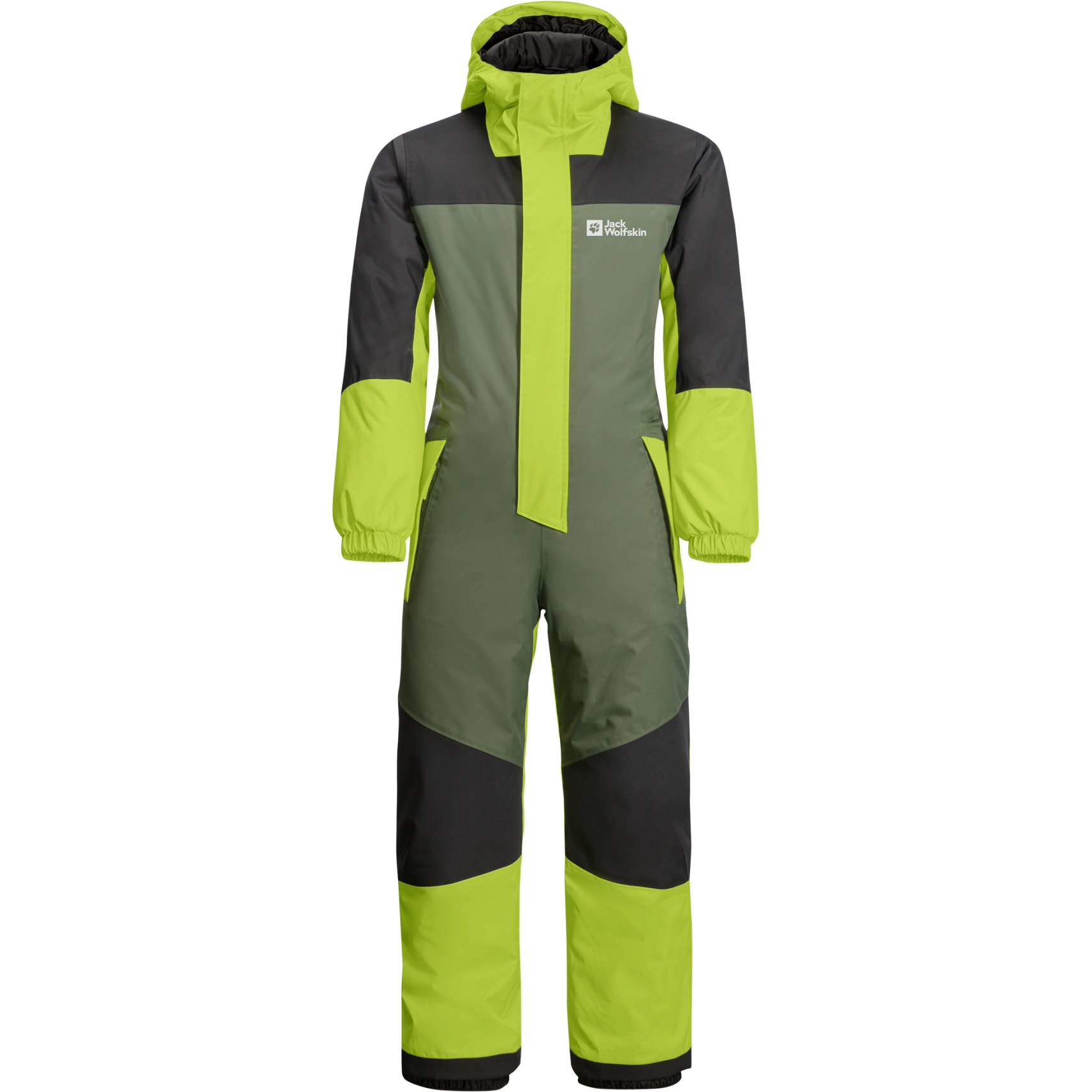 Picture of Jack Wolfskin Icy Mountain Suit Kids - thyme green