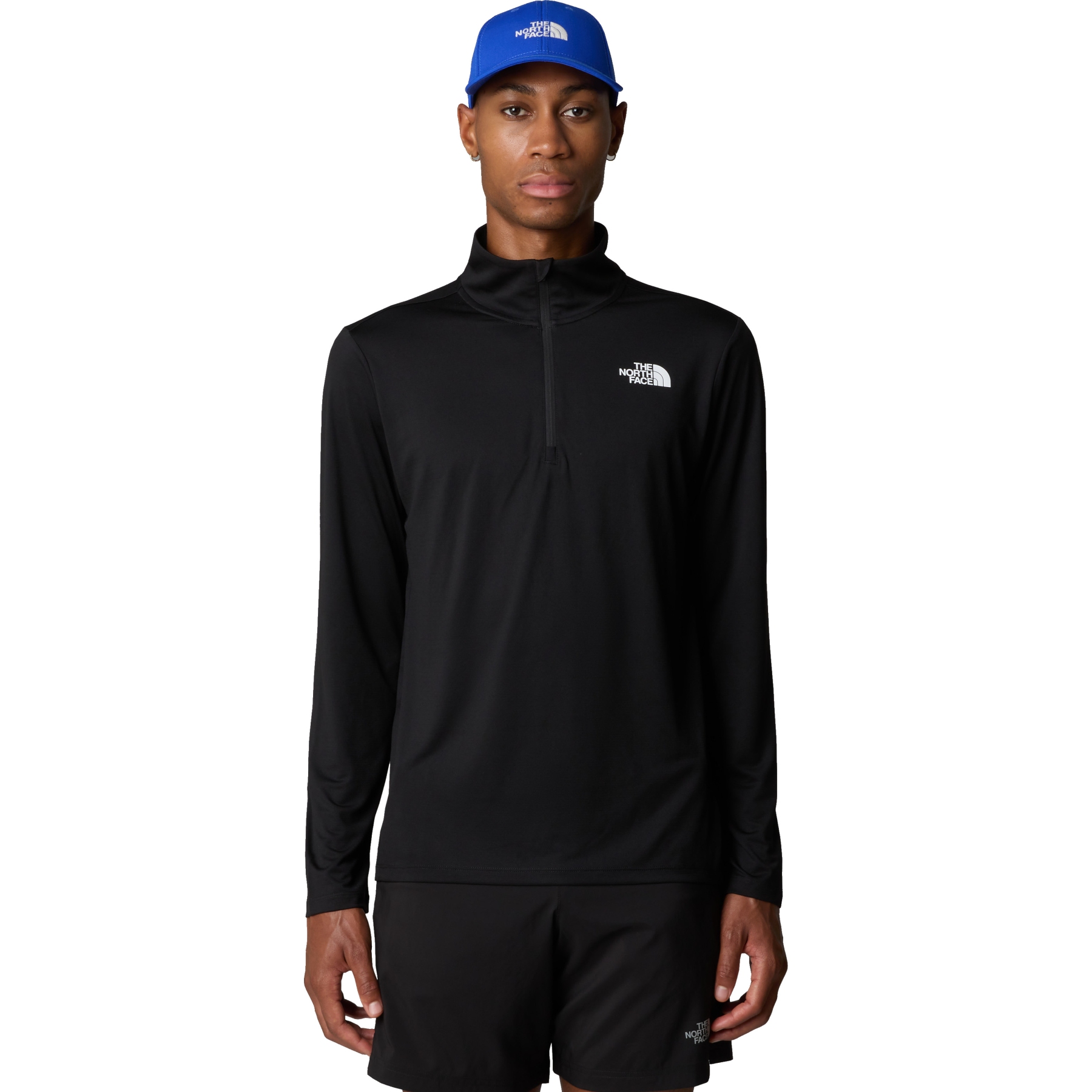 Produktbild von The North Face 24/7 1/4 Zip Langarm-Shirt Herren - TNF Black
