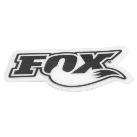 Photo produit de FOX Racing Shox Logo Decal - 3.8x2cm
