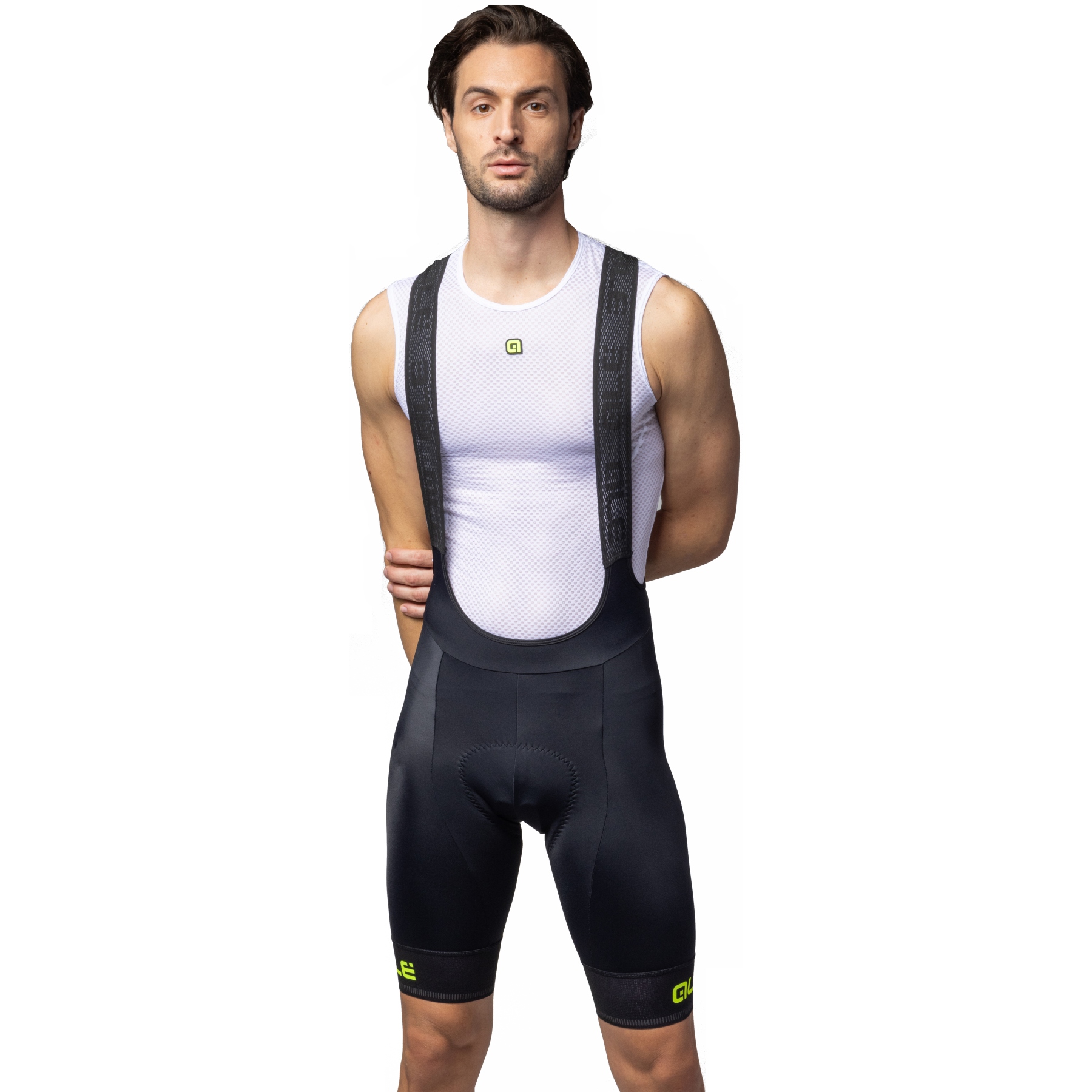 Picture of Alé PRAGMA Corsa 2.0 Bib Shorts Men - fluo yellow