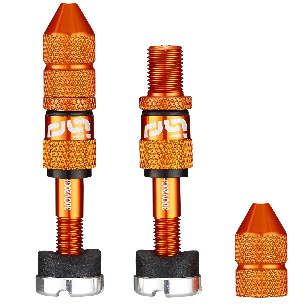 Kit De Tiges De Valve Schrader Tubeless 40mm Pour VTT – Alliage Anodisé, 2 Pièces Avec Outil De Retrait
