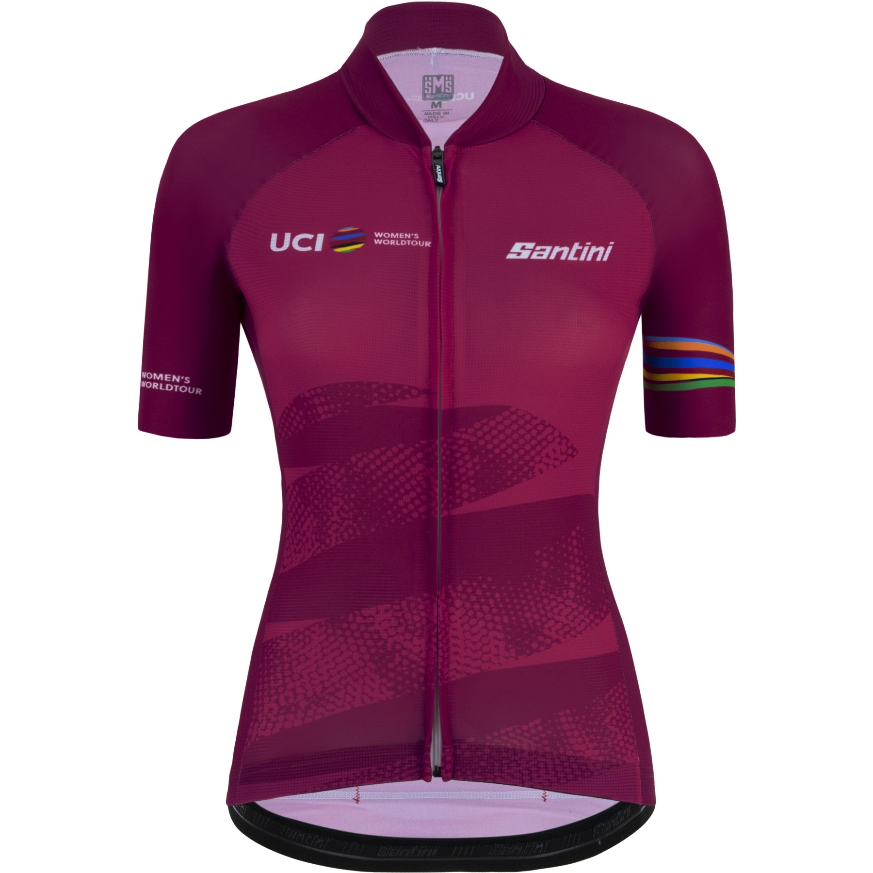 Produktbild von Santini UCI World Tour Eco Damentrikot RE940L75CWWTECO - cyclamen CI