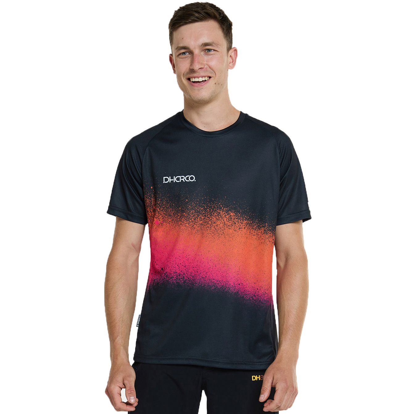 Produktbild von DHaRCO Kurzarmtrikot Herren - Black Snake