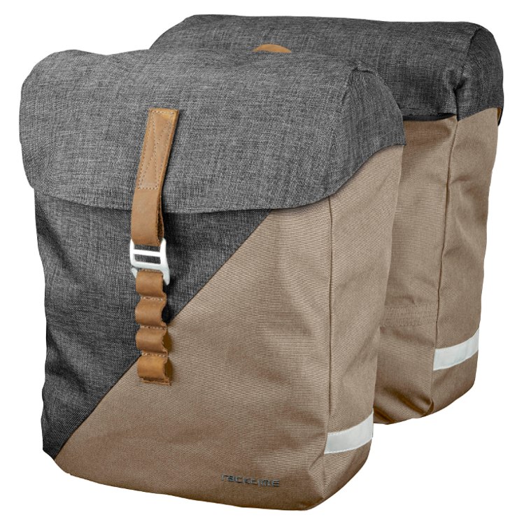Produktbild von Racktime Heda Doppeltasche - 2x12L - Desert Sand | Dust Grey