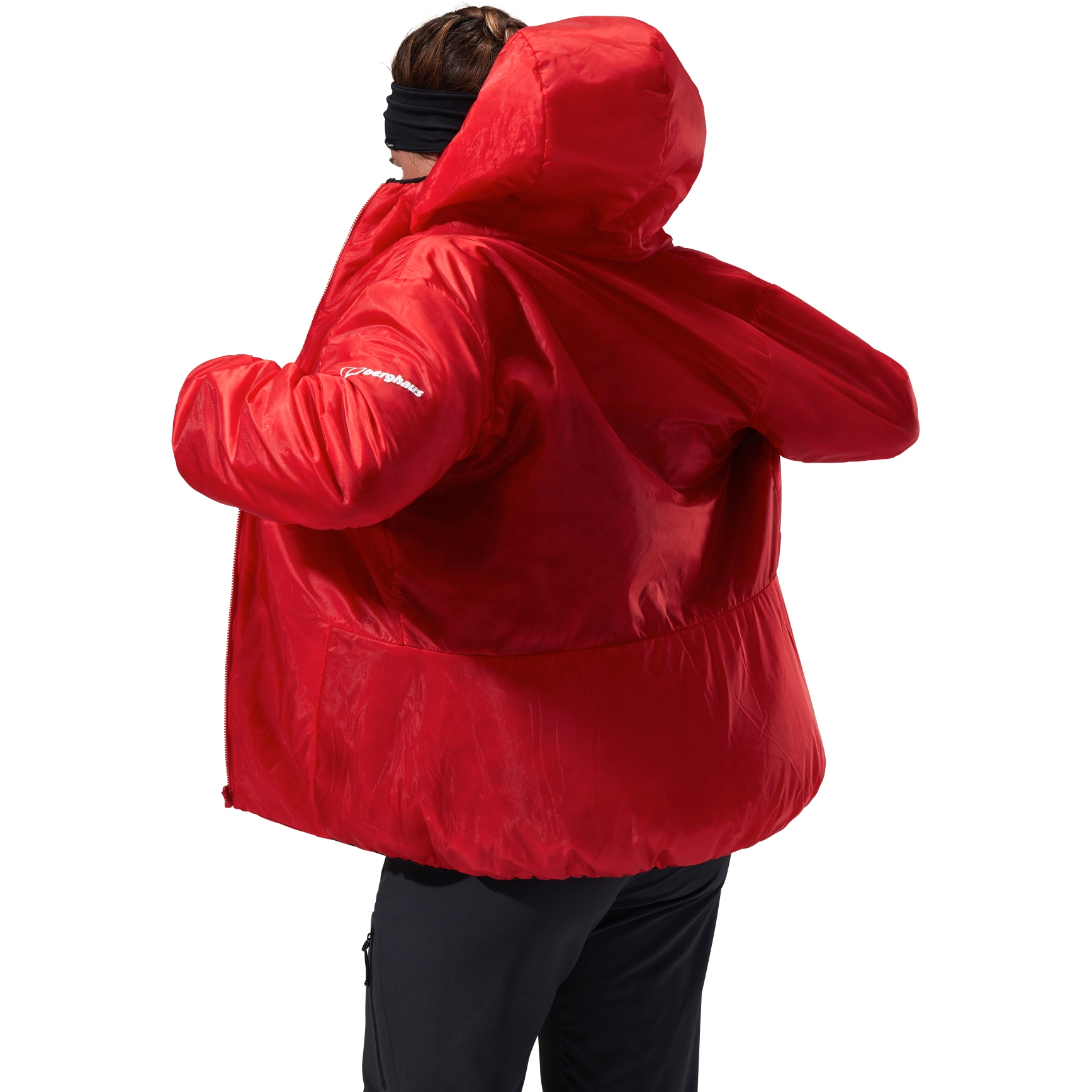 Berghaus MTN Arete LB Synthetic Hoody Women Goji Berry/Jet Black