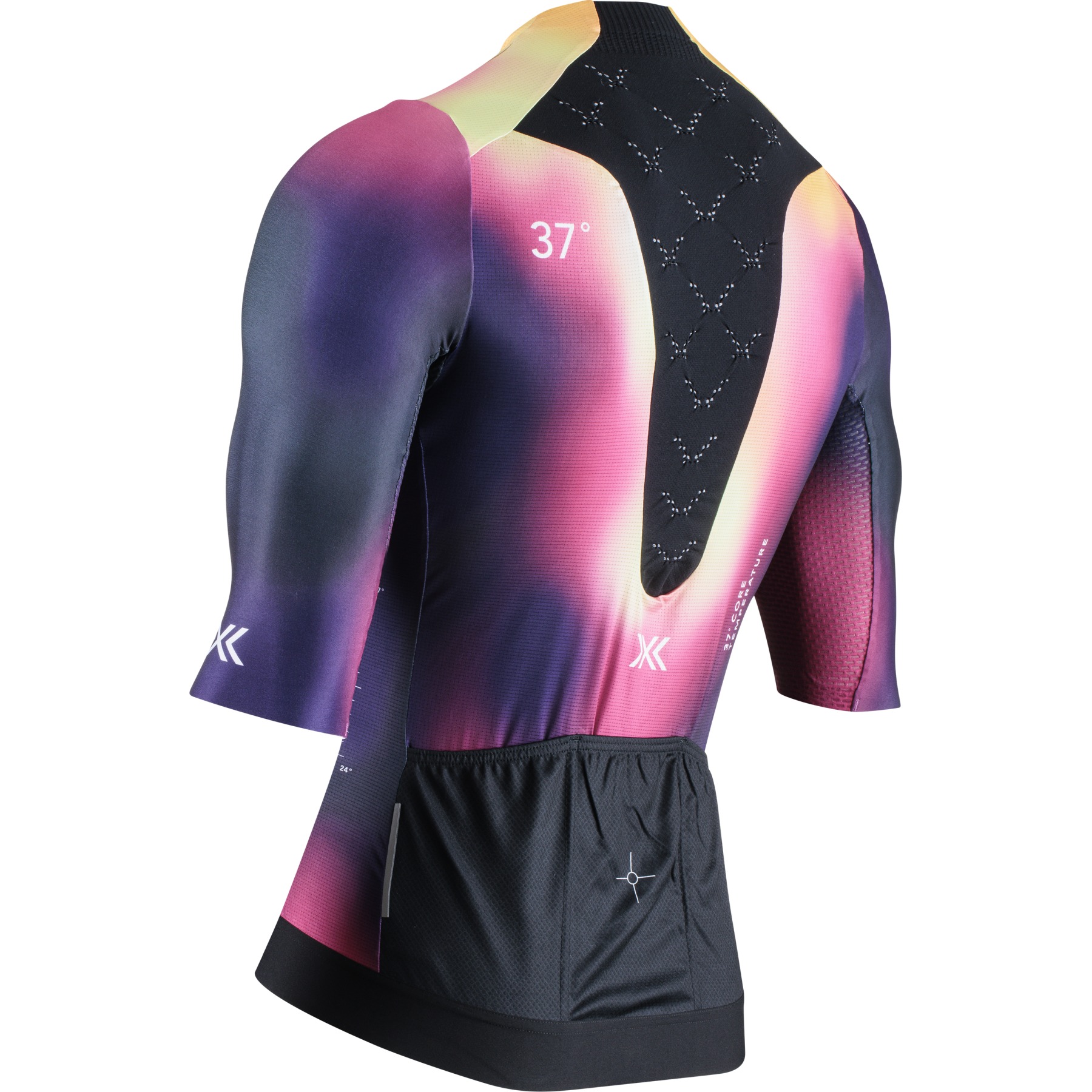 X-Bionic Corefusion Aero Jersey Men - heatmap | BIKE24