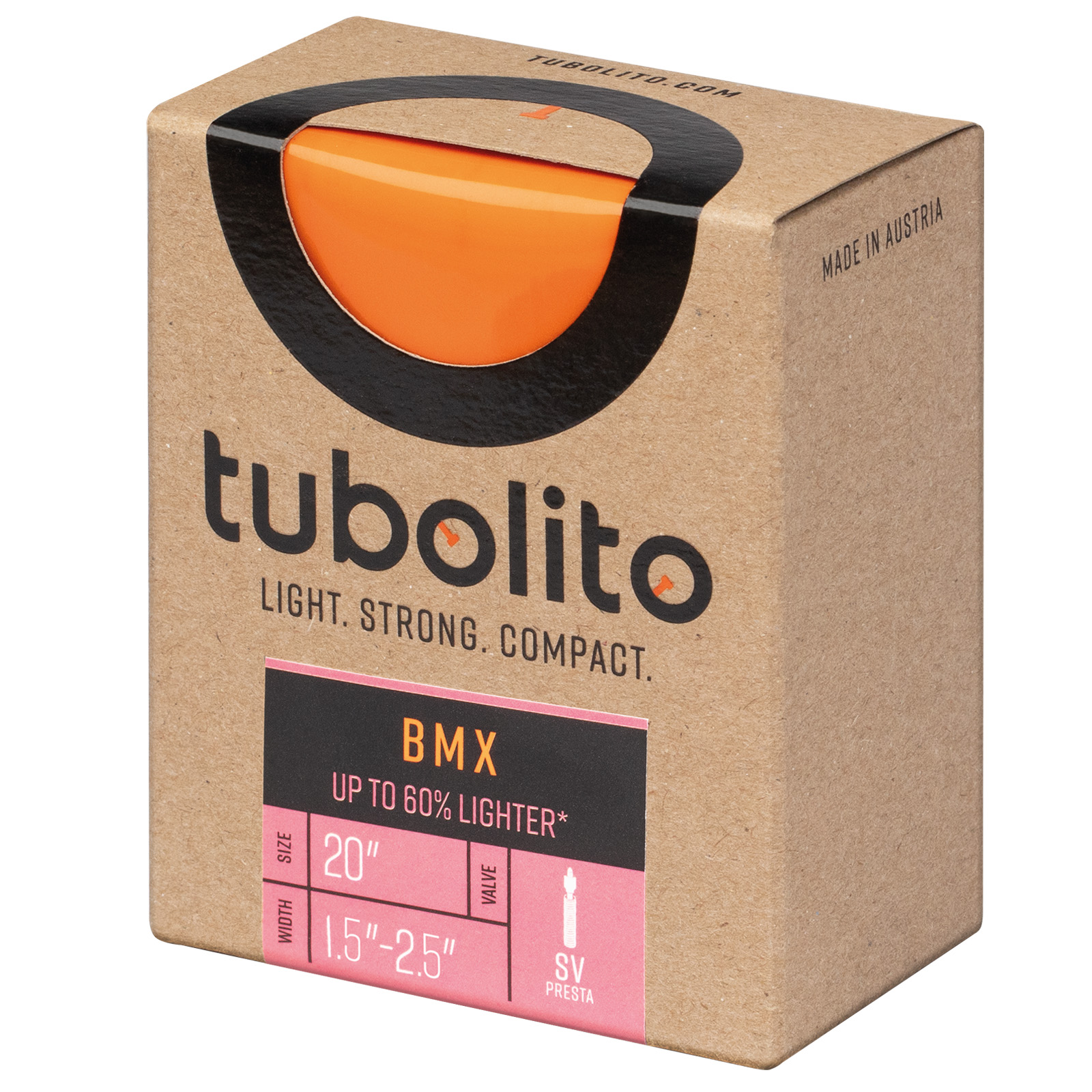 Productfoto van Tubolito Tubo BMX Tube - 20&quot;x1.5-2.5&quot; - Presta Valve