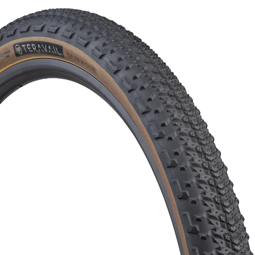 Productfoto van Teravail Sparwood Folding Tire - Durable - 29x2.2 Inch - black / tanwall